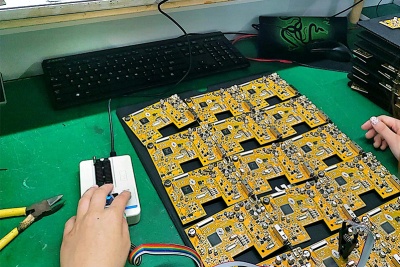 Produktionslinie 55 Motherboard-Brennsoftware
